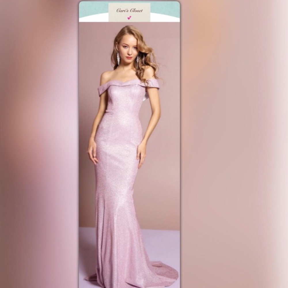 Blush pink formal, Large